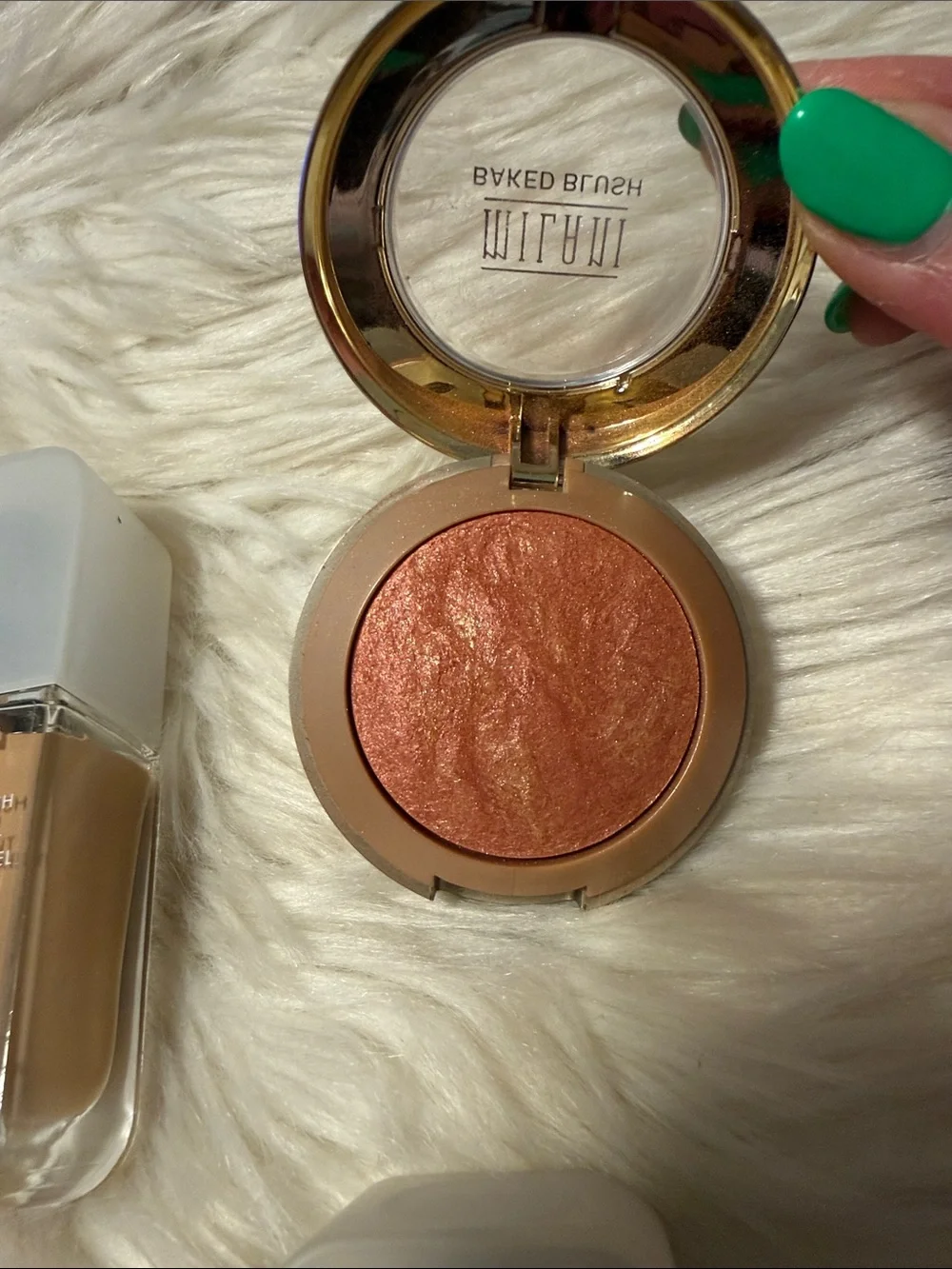 Milani Bundle Screen Queen Liquid Foundations & Blushes in Warm Beige and Rose
